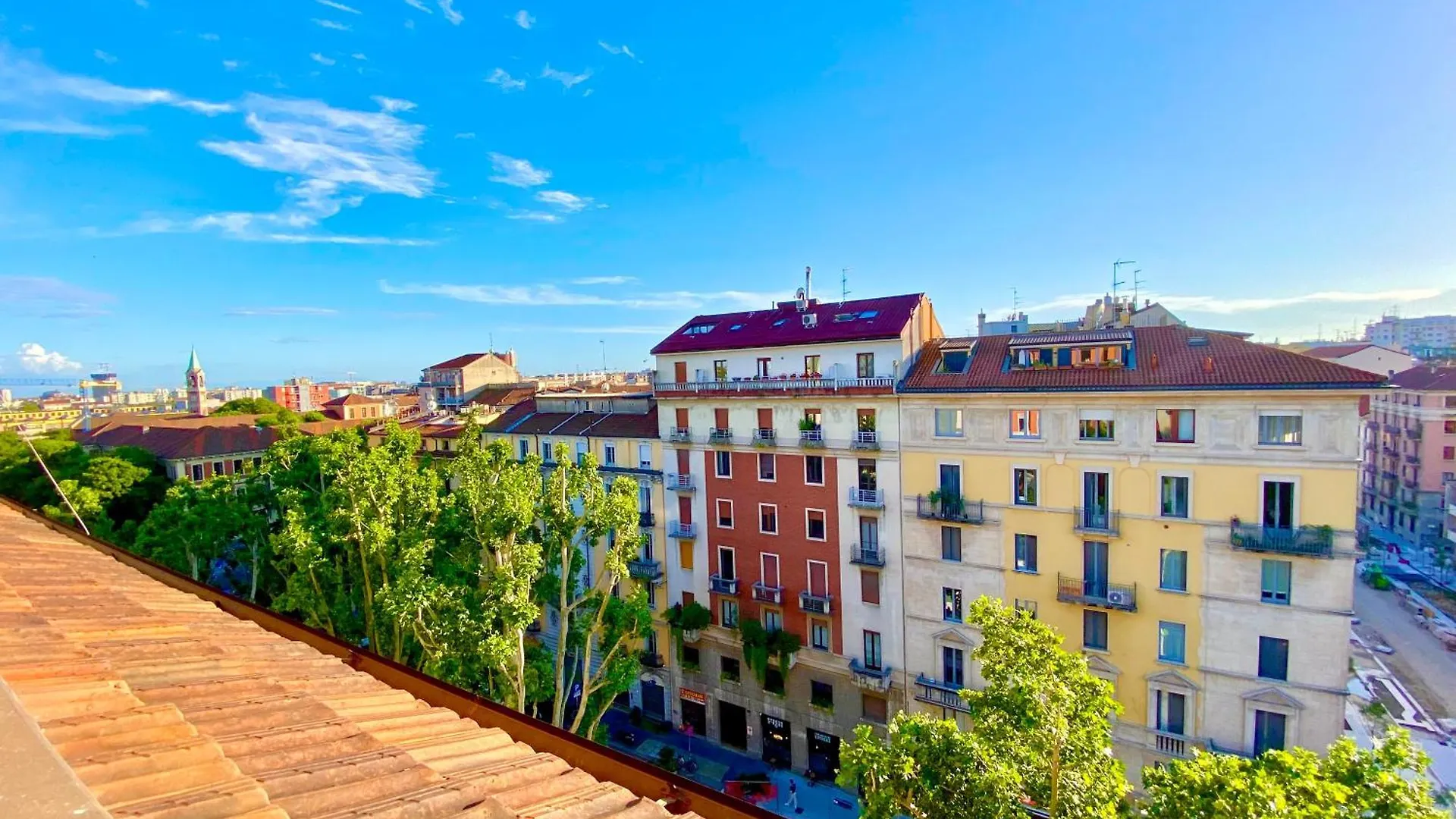 Апартаменты Duomo-Navigli- Vista Sulla Citta Милан